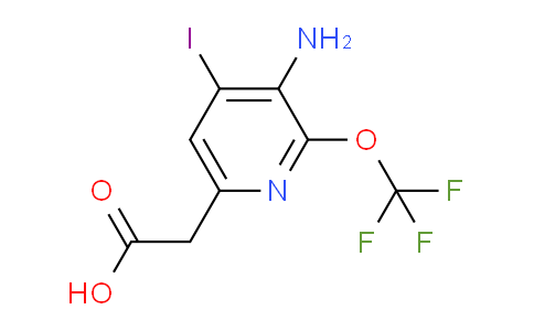 AM40932 | 1804029-26-2 | 3-Amino-4-iodo-2-(trifluoromethoxy)pyridine-6-acetic acid