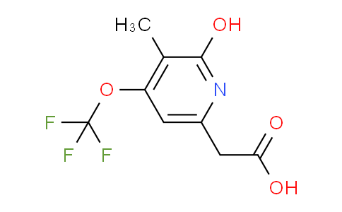 AM40943 | 1806132-55-7 | 2-Hydroxy-3-methyl-4-(trifluoromethoxy)pyridine-6-acetic acid