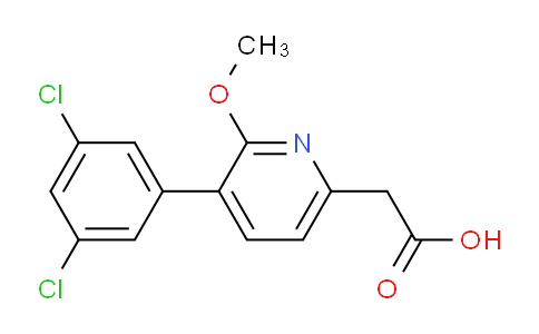 AM40951 | 1361845-08-0 | 3-(3,5-Dichlorophenyl)-2-methoxypyridine-6-acetic acid