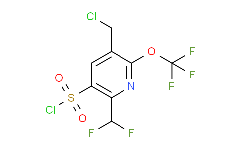 AM40952 | 1805163-26-1 | 3-(Chloromethyl)-6-(difluoromethyl)-2-(trifluoromethoxy)pyridine-5-sulfonyl chloride