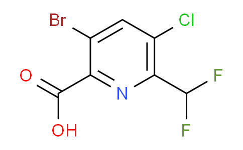AM40963 | 1805231-96-2 | 3-Bromo-5-chloro-6-(difluoromethyl)pyridine-2-carboxylic acid