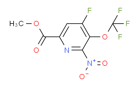AM40969 | 1806732-94-4 | Methyl 4-fluoro-2-nitro-3-(trifluoromethoxy)pyridine-6-carboxylate