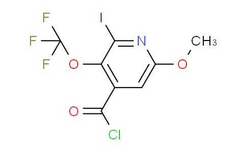 AM40971 | 1804362-11-5 | 2-Iodo-6-methoxy-3-(trifluoromethoxy)pyridine-4-carbonyl chloride