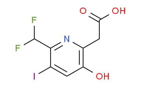 AM40974 | 1806938-77-1 | 2-(Difluoromethyl)-5-hydroxy-3-iodopyridine-6-acetic acid