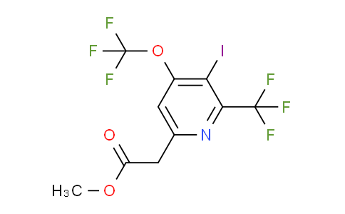 AM40982 | 1805110-21-7 | Methyl 3-iodo-4-(trifluoromethoxy)-2-(trifluoromethyl)pyridine-6-acetate