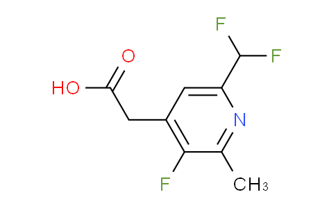 AM40988 | 1805611-86-2 | 6-(Difluoromethyl)-3-fluoro-2-methylpyridine-4-acetic acid