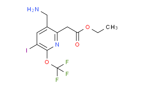 AM40989 | 1806180-06-2 | Ethyl 3-(aminomethyl)-5-iodo-6-(trifluoromethoxy)pyridine-2-acetate