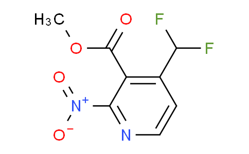 AM40993 | 1804710-00-6 | Methyl 4-(difluoromethyl)-2-nitropyridine-3-carboxylate