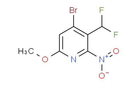 AM40994 | 1805920-56-2 | 4-Bromo-3-(difluoromethyl)-6-methoxy-2-nitropyridine