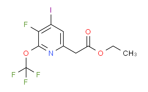 AM40999 | 1805967-53-6 | Ethyl 3-fluoro-4-iodo-2-(trifluoromethoxy)pyridine-6-acetate