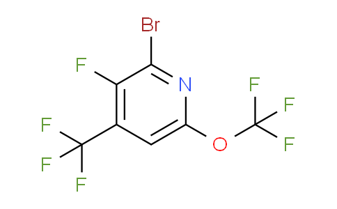 AM41000 | 1806221-73-7 | 2-Bromo-3-fluoro-6-(trifluoromethoxy)-4-(trifluoromethyl)pyridine