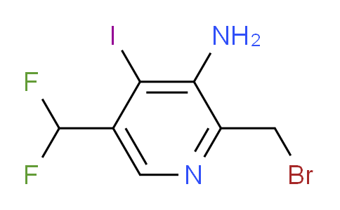 AM41004 | 1806796-60-0 | 3-Amino-2-(bromomethyl)-5-(difluoromethyl)-4-iodopyridine