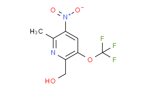 2-Methyl-3-nitro-5-(trifluoromethoxy)pyridine-6-methanol