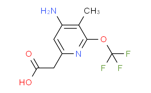 AM41019 | 1804389-20-5 | 4-Amino-3-methyl-2-(trifluoromethoxy)pyridine-6-acetic acid