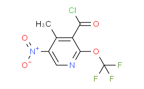 AM41026 | 1805224-38-7 | 4-Methyl-5-nitro-2-(trifluoromethoxy)pyridine-3-carbonyl chloride
