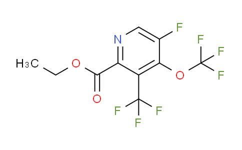 AM41036 | 1804621-15-5 | Ethyl 5-fluoro-4-(trifluoromethoxy)-3-(trifluoromethyl)pyridine-2-carboxylate