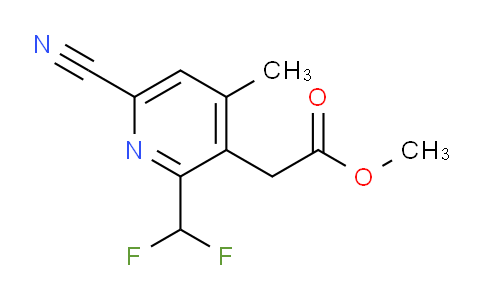 AM41038 | 1805973-16-3 | Methyl 6-cyano-2-(difluoromethyl)-4-methylpyridine-3-acetate