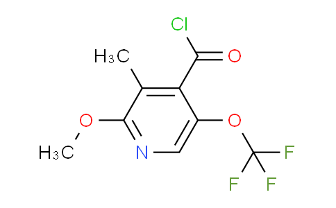 AM41040 | 1805128-24-8 | 2-Methoxy-3-methyl-5-(trifluoromethoxy)pyridine-4-carbonyl chloride