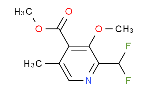 AM41041 | 1807136-83-9 | Methyl 2-(difluoromethyl)-3-methoxy-5-methylpyridine-4-carboxylate