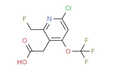AM41049 | 1804655-17-1 | 6-Chloro-2-(fluoromethyl)-4-(trifluoromethoxy)pyridine-3-acetic acid