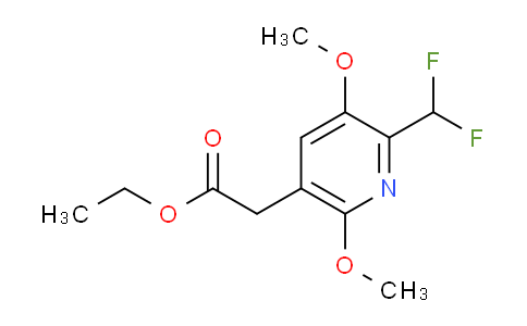 AM41058 | 1806054-19-2 | Ethyl 2-(difluoromethyl)-3,6-dimethoxypyridine-5-acetate