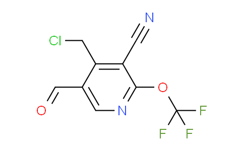 AM41069 | 1804737-85-6 | 4-(Chloromethyl)-3-cyano-2-(trifluoromethoxy)pyridine-5-carboxaldehyde