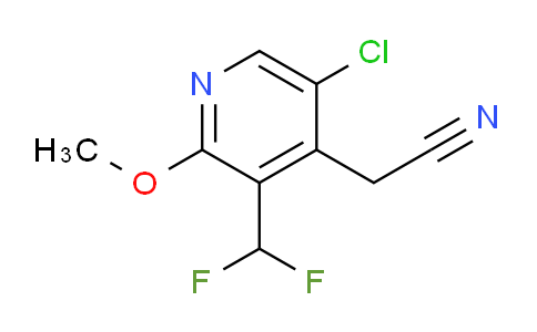 AM41075 | 1805175-00-1 | 5-Chloro-3-(difluoromethyl)-2-methoxypyridine-4-acetonitrile