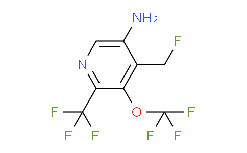 AM41081 | 1806210-48-9 | 5-Amino-4-(fluoromethyl)-3-(trifluoromethoxy)-2-(trifluoromethyl)pyridine