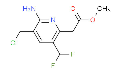 AM41088 | 1805385-98-1 | Methyl 2-amino-3-(chloromethyl)-5-(difluoromethyl)pyridine-6-acetate
