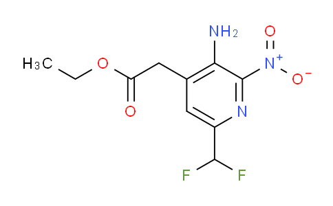 AM41093 | 1805224-88-7 | Ethyl 3-amino-6-(difluoromethyl)-2-nitropyridine-4-acetate