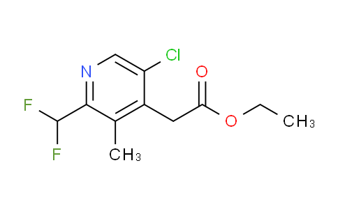 AM41094 | 1805079-53-1 | Ethyl 5-chloro-2-(difluoromethyl)-3-methylpyridine-4-acetate