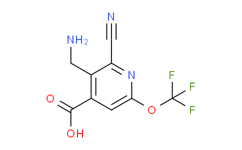 AM41102 | 1806246-45-6 | 3-(Aminomethyl)-2-cyano-6-(trifluoromethoxy)pyridine-4-carboxylic acid