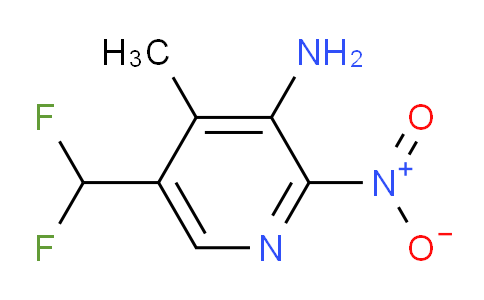 AM41105 | 1803686-37-4 | 3-Amino-5-(difluoromethyl)-4-methyl-2-nitropyridine
