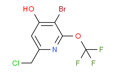AM41106 | 1803669-62-6 | 3-Bromo-6-(chloromethyl)-4-hydroxy-2-(trifluoromethoxy)pyridine