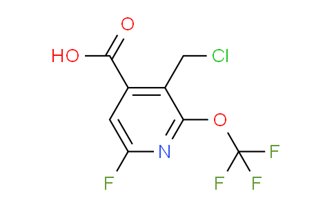 AM41107 | 1803681-19-7 | 3-(Chloromethyl)-6-fluoro-2-(trifluoromethoxy)pyridine-4-carboxylic acid