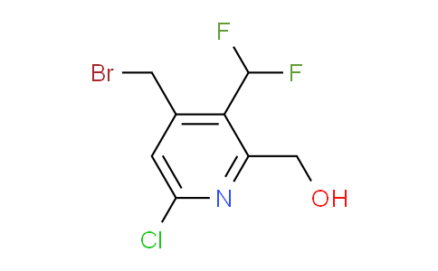 AM41109 | 1806059-13-1 | 4-(Bromomethyl)-6-chloro-3-(difluoromethyl)pyridine-2-methanol