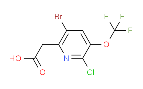 AM41113 | 1806210-61-6 | 5-Bromo-2-chloro-3-(trifluoromethoxy)pyridine-6-acetic acid