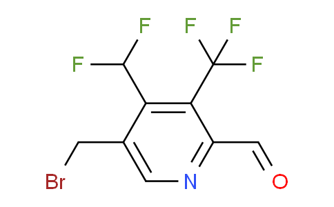 AM41114 | 1361821-26-2 | 5-(Bromomethyl)-4-(difluoromethyl)-3-(trifluoromethyl)pyridine-2-carboxaldehyde