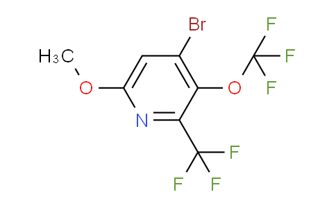 AM41115 | 1804004-31-6 | 4-Bromo-6-methoxy-3-(trifluoromethoxy)-2-(trifluoromethyl)pyridine