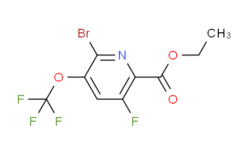 AM41118 | 1806222-35-4 | Ethyl 2-bromo-5-fluoro-3-(trifluoromethoxy)pyridine-6-carboxylate