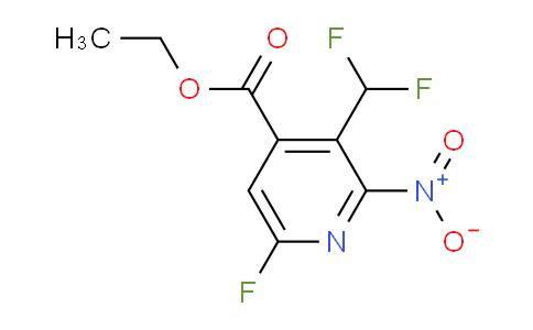 AM41120 | 1805291-35-3 | Ethyl 3-(difluoromethyl)-6-fluoro-2-nitropyridine-4-carboxylate