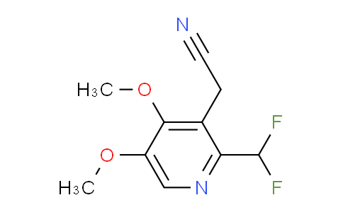 AM41121 | 1805011-34-0 | 2-(Difluoromethyl)-4,5-dimethoxypyridine-3-acetonitrile