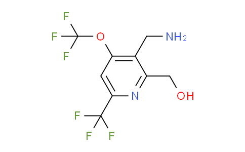 AM41123 | 1806764-47-5 | 3-(Aminomethyl)-4-(trifluoromethoxy)-6-(trifluoromethyl)pyridine-2-methanol