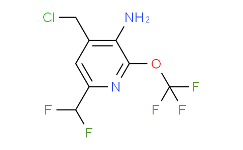 AM41124 | 1806233-26-0 | 3-Amino-4-(chloromethyl)-6-(difluoromethyl)-2-(trifluoromethoxy)pyridine