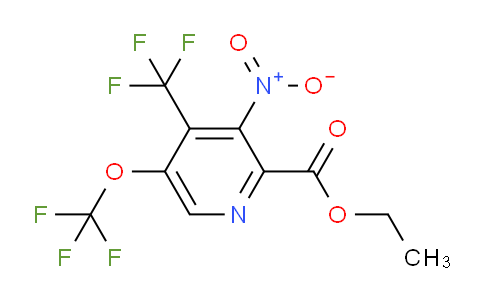 AM41125 | 1361876-66-5 | Ethyl 3-nitro-5-(trifluoromethoxy)-4-(trifluoromethyl)pyridine-2-carboxylate