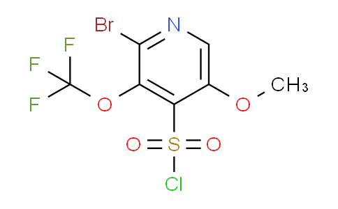 AM41126 | 1803957-06-3 | 2-Bromo-5-methoxy-3-(trifluoromethoxy)pyridine-4-sulfonyl chloride