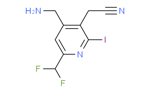 AM41131 | 1805430-62-9 | 4-(Aminomethyl)-6-(difluoromethyl)-2-iodopyridine-3-acetonitrile