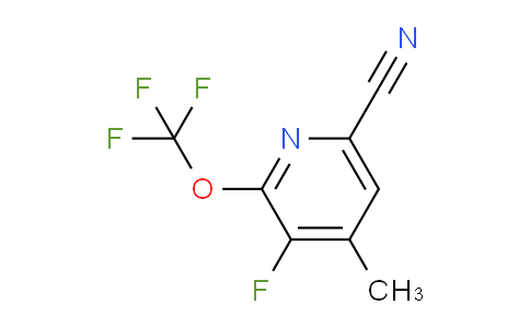 AM41138 | 1803701-70-3 | 6-Cyano-3-fluoro-4-methyl-2-(trifluoromethoxy)pyridine
