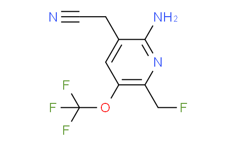 AM41145 | 1806128-70-0 | 2-Amino-6-(fluoromethyl)-5-(trifluoromethoxy)pyridine-3-acetonitrile