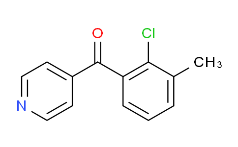 4-(2-Chloro-3-methylbenzoyl)pyridine